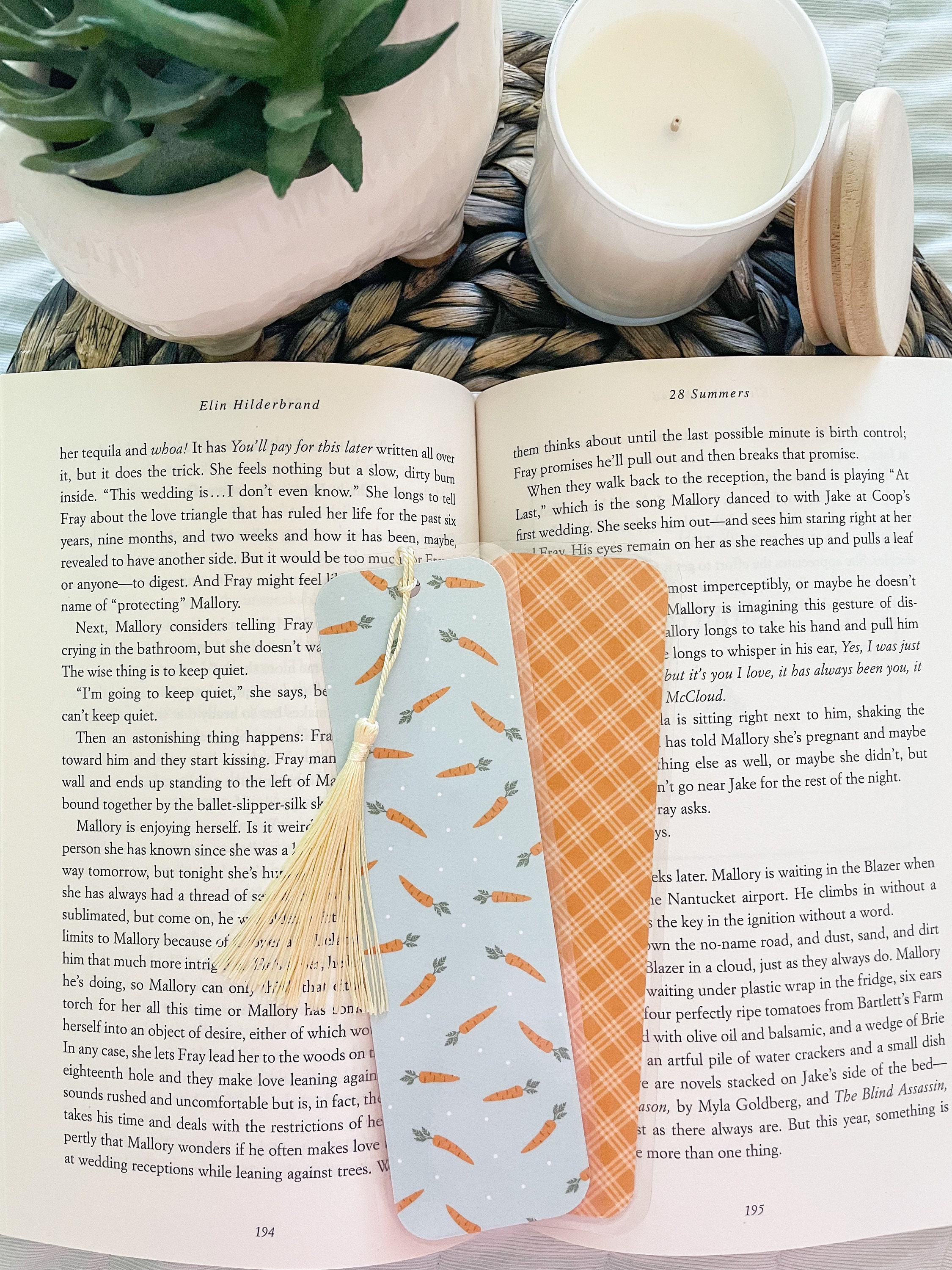 Springtime Easter Delights Bookmarks - Double-sided Laminated Easter ...
