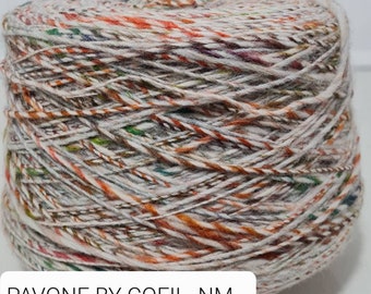 Lote de stock de hilo Filato de 100 g rocche Pavone de COFIL. Misto lana.
