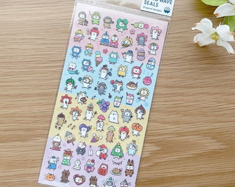 Clear Sticker - Mini Cat - All Season Celebration Planner Stickers - 1 pc