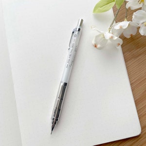 Pentel PG-Metal 350 Mechanical Pencil - 0.5 mm - Clear White - 1 pc