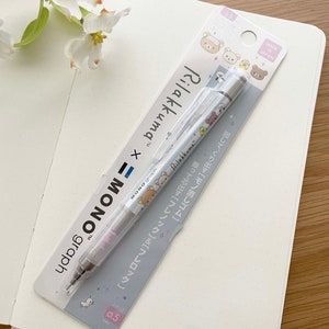 Tombow MONO Graph Mechanical Pencil 0.5mm - San-x Rilakkuma Stripe - 1 pc