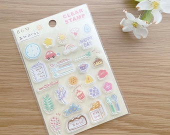 BGM Daily Life - Journal Stamps - 1 pc