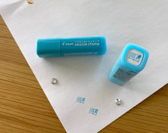 Pilot Frixion Mini Planner Stamp - Light Blue Notes