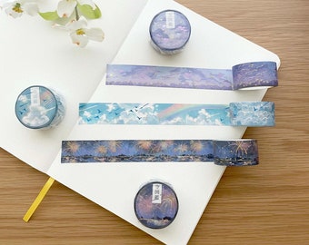 BGM Washi Tape -20 mm - Sky Book Series 2 - Metallic Foil - 1 pc