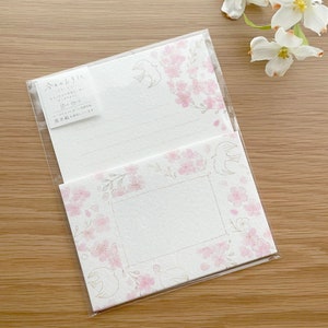 Washi Letter Set Pack - Sakura Flowers and Birds - 1 pc