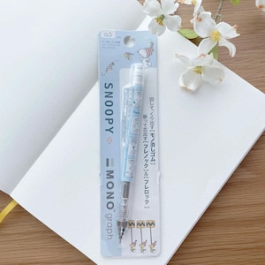 Tombow MONO Graph Mechanical Pencil 0.5mm - Snoopy Blue Comic- 1 pc