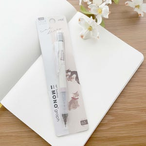 Tombow MONO Graph Mechanical Pencil 0.5mm - Cat Diary- 1 pc