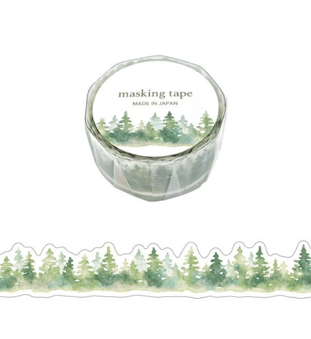 Mindwave Washi Tape Die Cut Palette Series Trees 1 Pc Etsy
