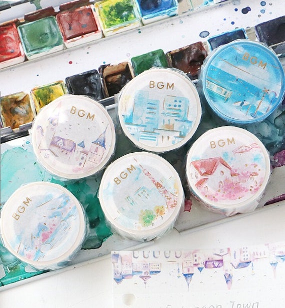 Mini Sticker Box Hako Seal Joe's Market 1 Pc 