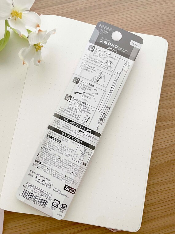 Tombow MONO Graph Mechanical Pencil 0.5mm - San-x Tombow MONO Graph Mechanical Pencil 0.5mm - San-x