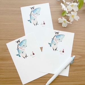 Jeu de cartes postales - Chaton Pichi Pichi Bonito - Lot de 3