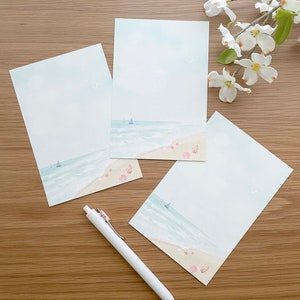 Lot de cartes postales - Summer Beach Waves - Lot de 3