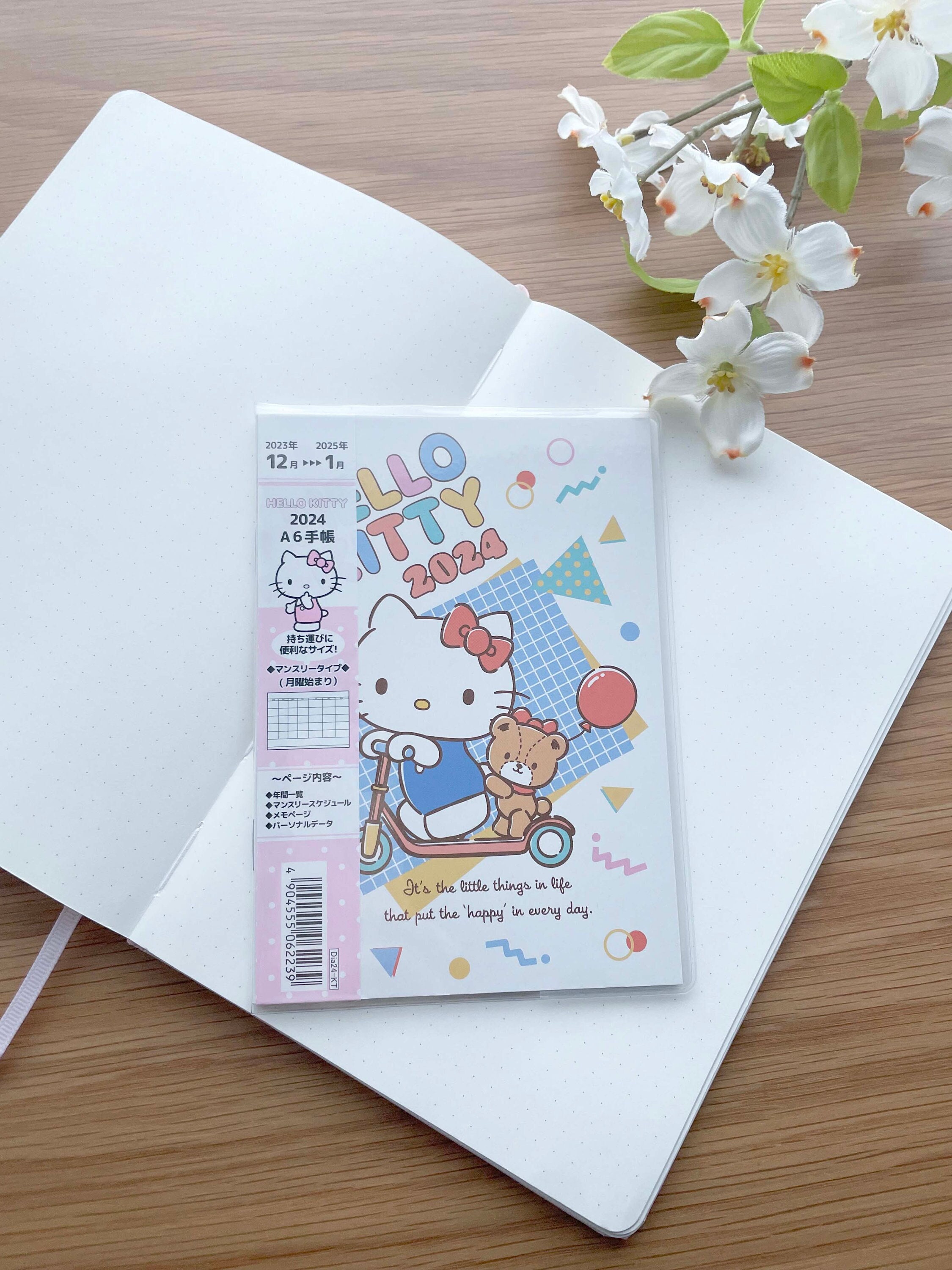 2024 Schedule Book Agenda Planner Sanrio Hello Kitty Pocket