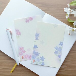 Lot de cartes postales - Fleurs d'automne - Lot de 2