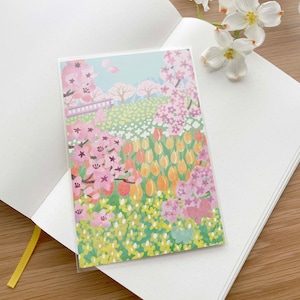 Carte postale - Saison des cerisiers en fleurs Sakura par Haruko Kitamura - 1 pièce