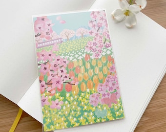 Postcard - Sakura Cherry Blossom Season by Haruko Kitamura - 1pc