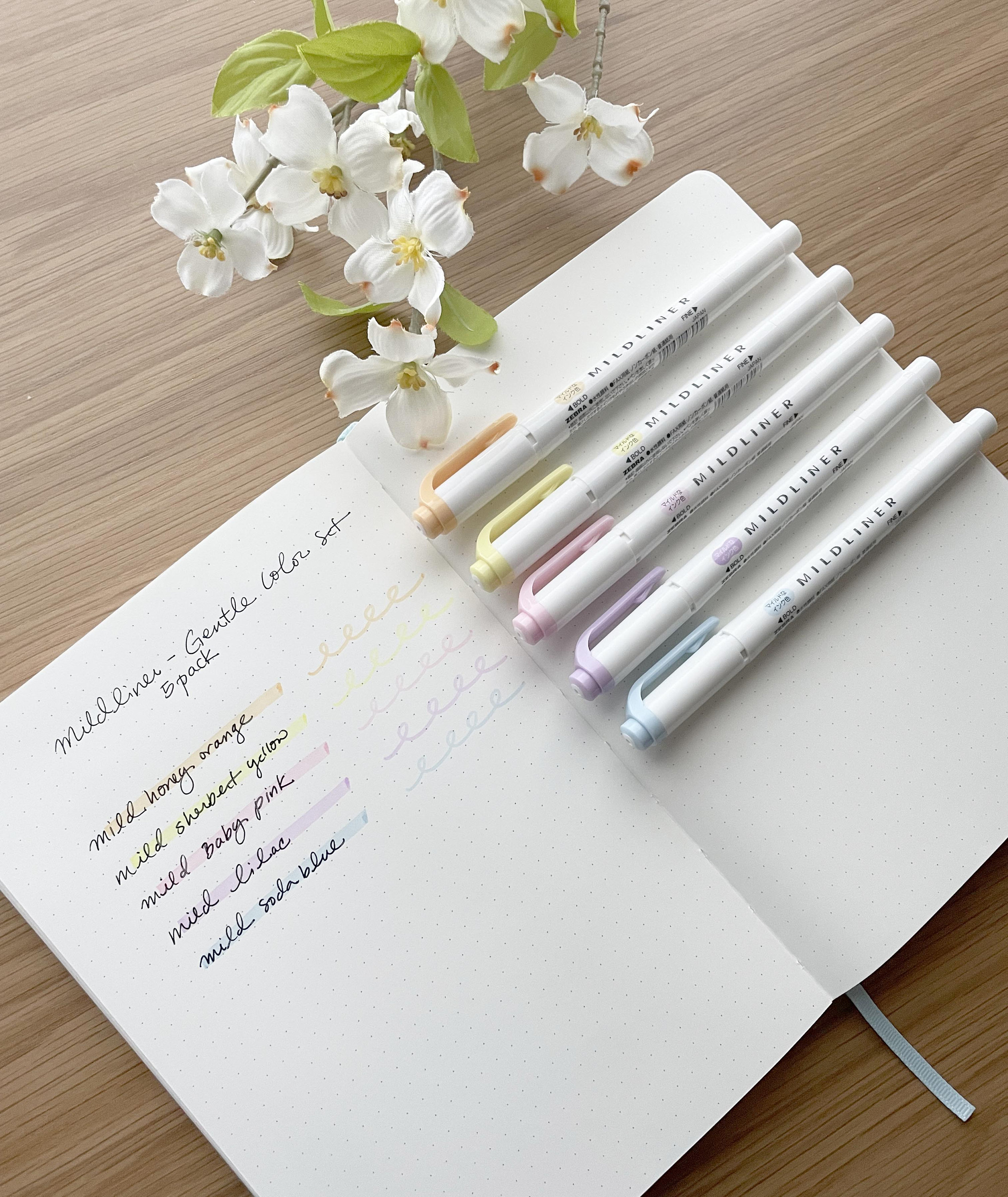 Zebra Mildliner 5-Pack - Tokyo Pen Shop