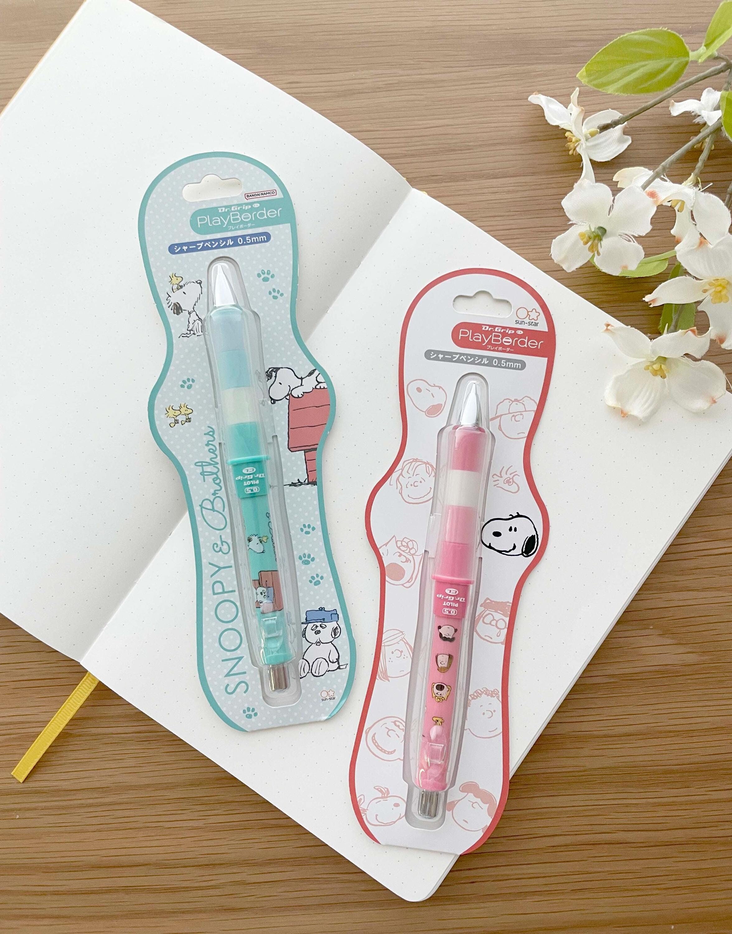 Grip Play Border Mechanical Pencil Snoopy