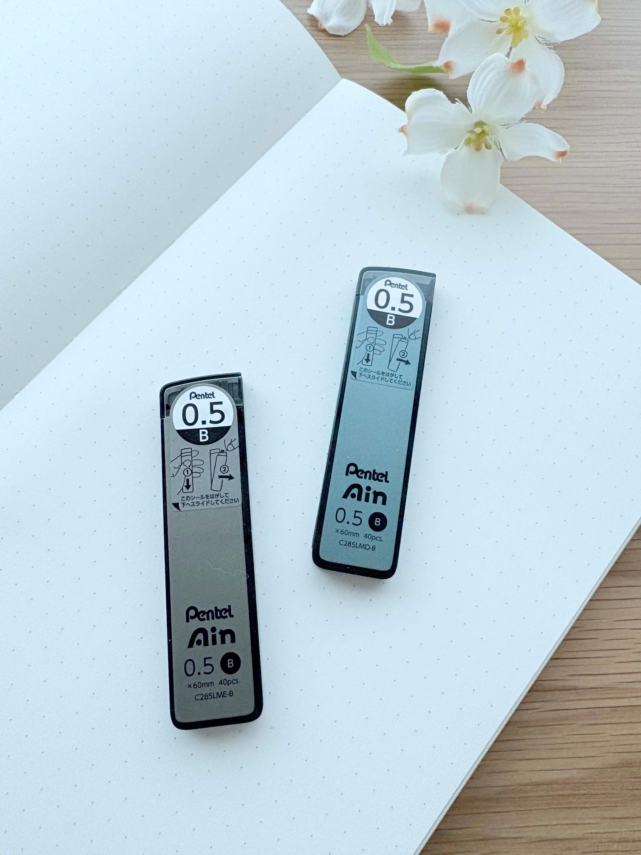 Pentel Ain Lead navulling • 0,5 mm • H • Doos van 10