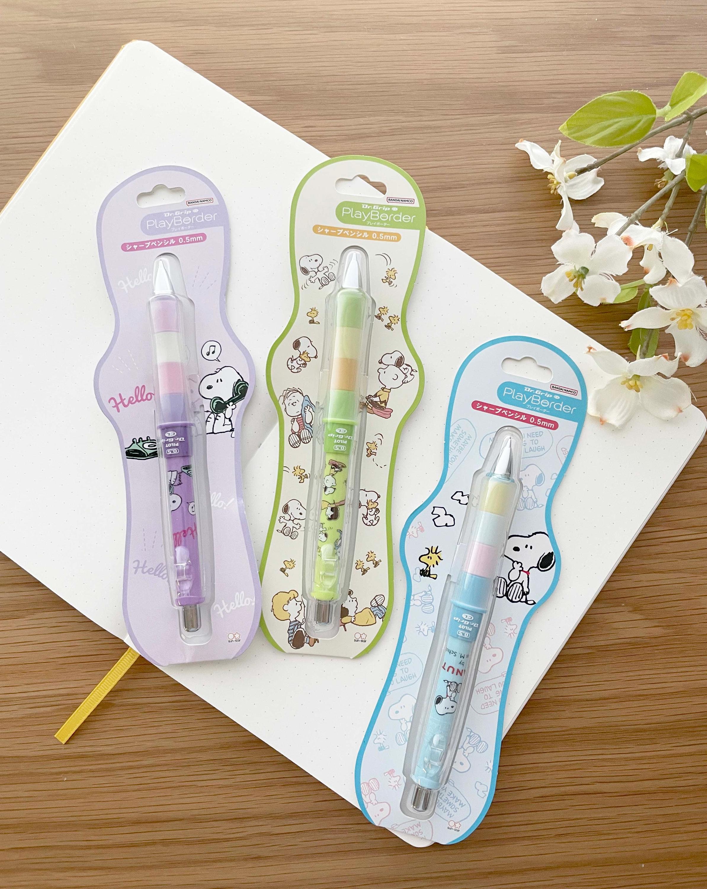 Dr. Grip Play Border Mechanical Pencil - Snoopy and Friends - 0.5