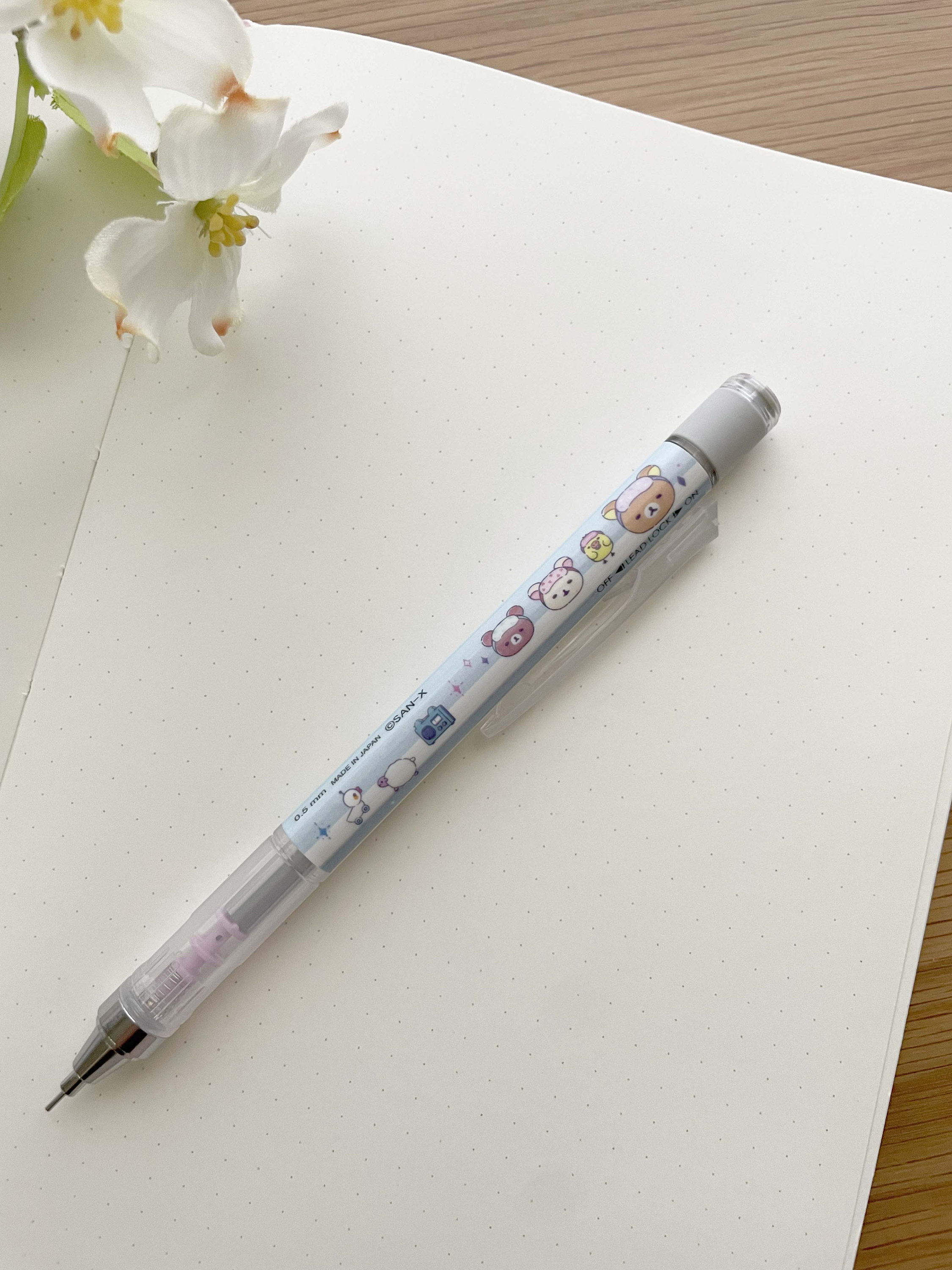 Tombow MONO Graph Mechanical Pencil 0.5mm - San-x Rilakkuma