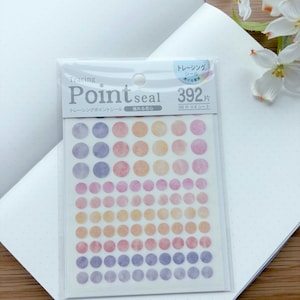 Sticker - Planner Dots - Candy Colored - 1 pc