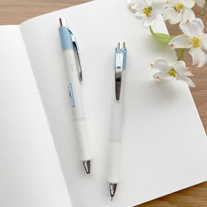 Pentel EnerGel Pen - Clena - Blue - 0.4mm Fine Point - Black Ink - 1 pc