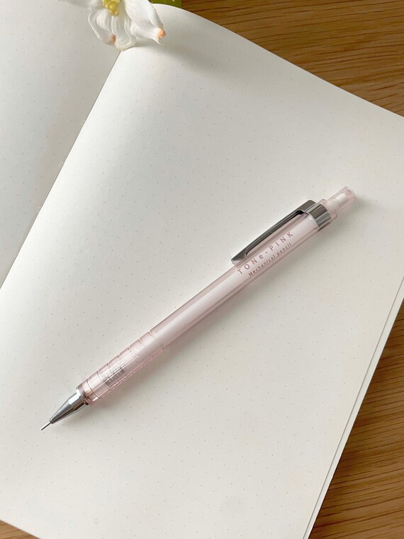 White Rose Gold LÉMAN SLIM Mechanical Pencil