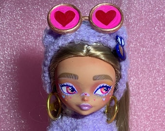 Barbie Mini kawaii OOAK Face Repaint