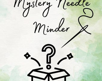 Mystery Needle minder, needle magnet for embroidery and cross stitch