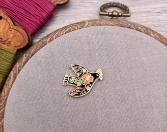 ブラックバードニードルマインダー、刺繍とクロスステッチ用のニードルマグネット