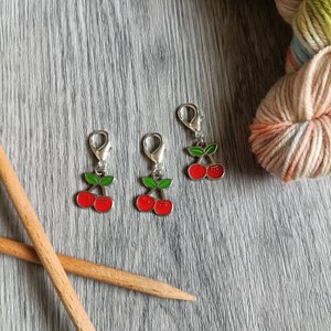 Red Cherry Maschenmarkierer: 3er Set ohne Maschenmarkierer ;)