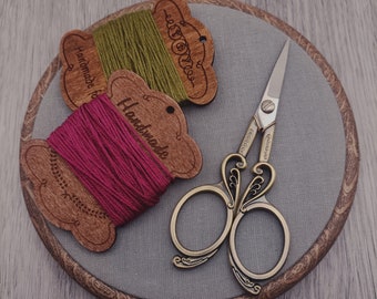 Embroidery Scissors,  Antique Bronze small craft scissors