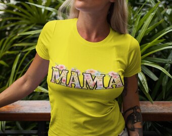 Mama Floral Leopard Png Svg Bundle, Mom Shirt Design, Mothers Day Png, Floral Mama Svg, Cricut Cut File