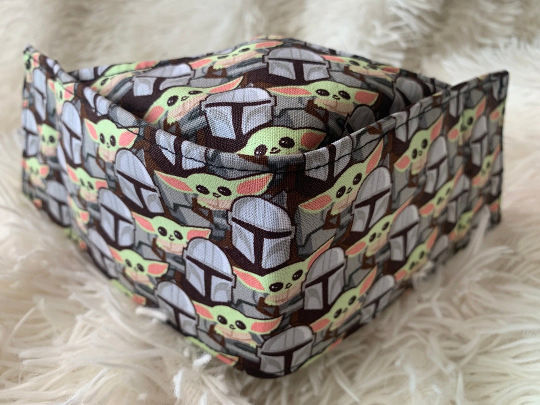 Baby Yoda 3D Facemask - Etsy
