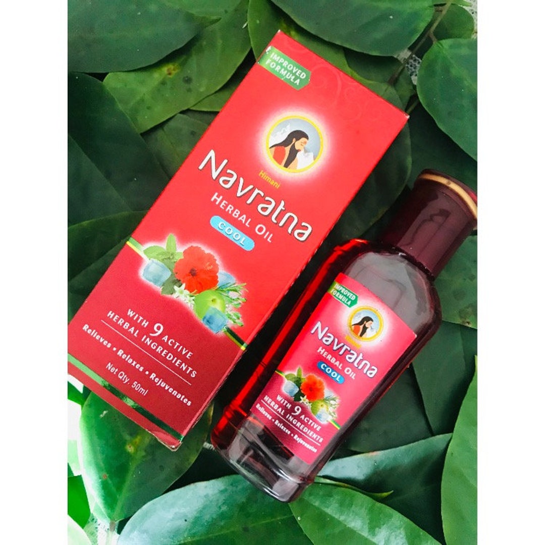 Himani Navratna Oil Ayurvedic Cool Herbal Oil Massage 50 ML Etsy
