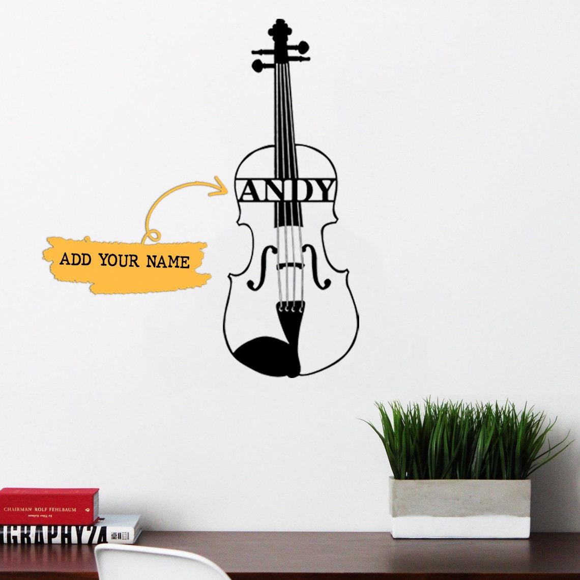 Personalized Violin Name Sign Metal Violin Sign Music Sign Etsy