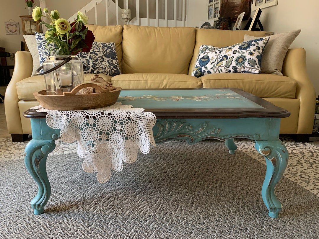 SOLD Birds in Flight Coffee Table - Etsy Canada