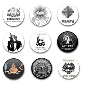 New World Order Professional Wrestling Pin Enamel Brooch Alloy Metal Badges  Lapel Pins Brooches Backpacks Jewelry Accessories