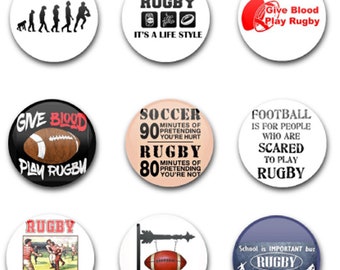 25mm rugby studs