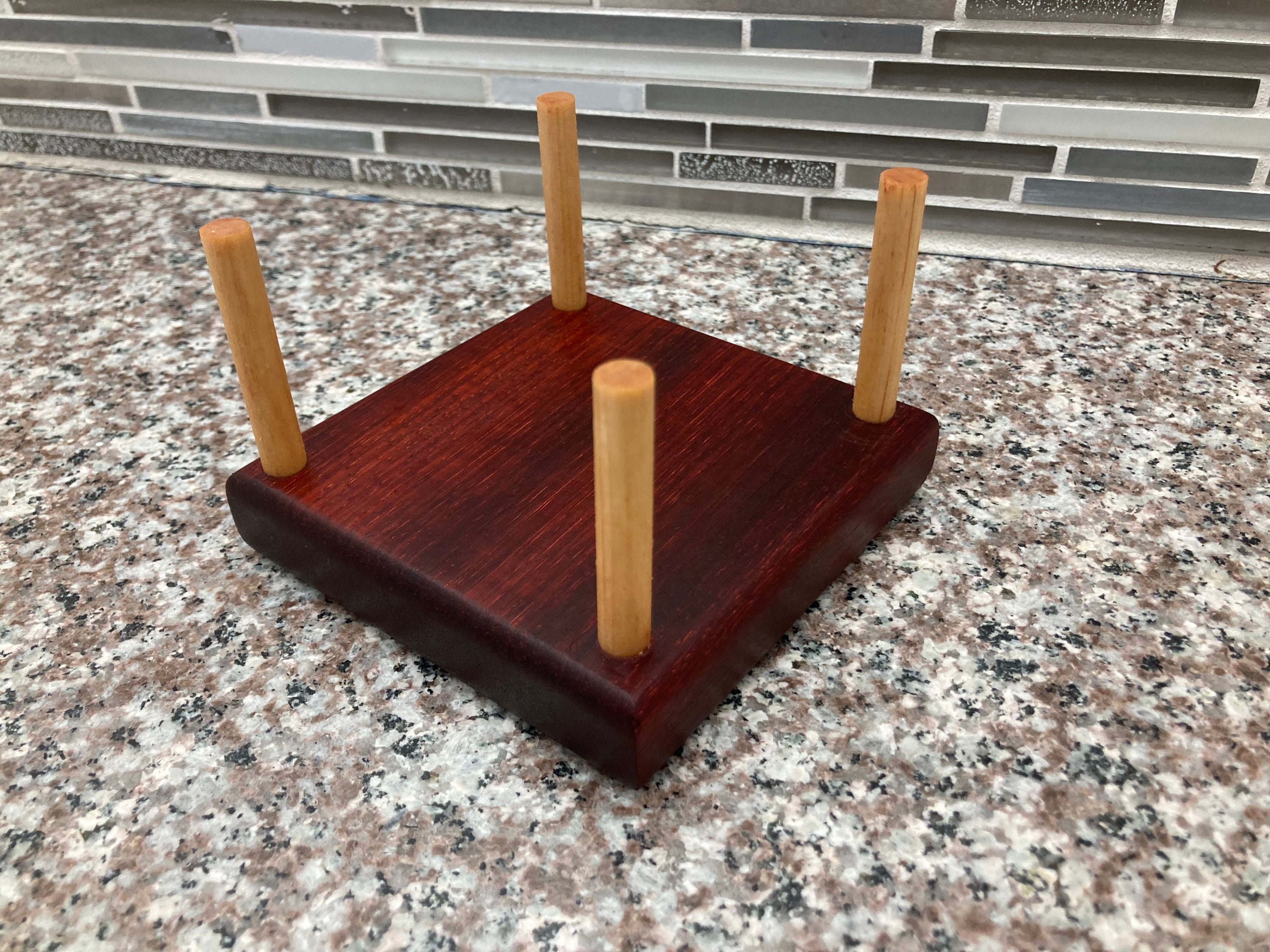 Handcrafted Wooden Coaster Set Coasters Drink Holder Set of Etsy UK