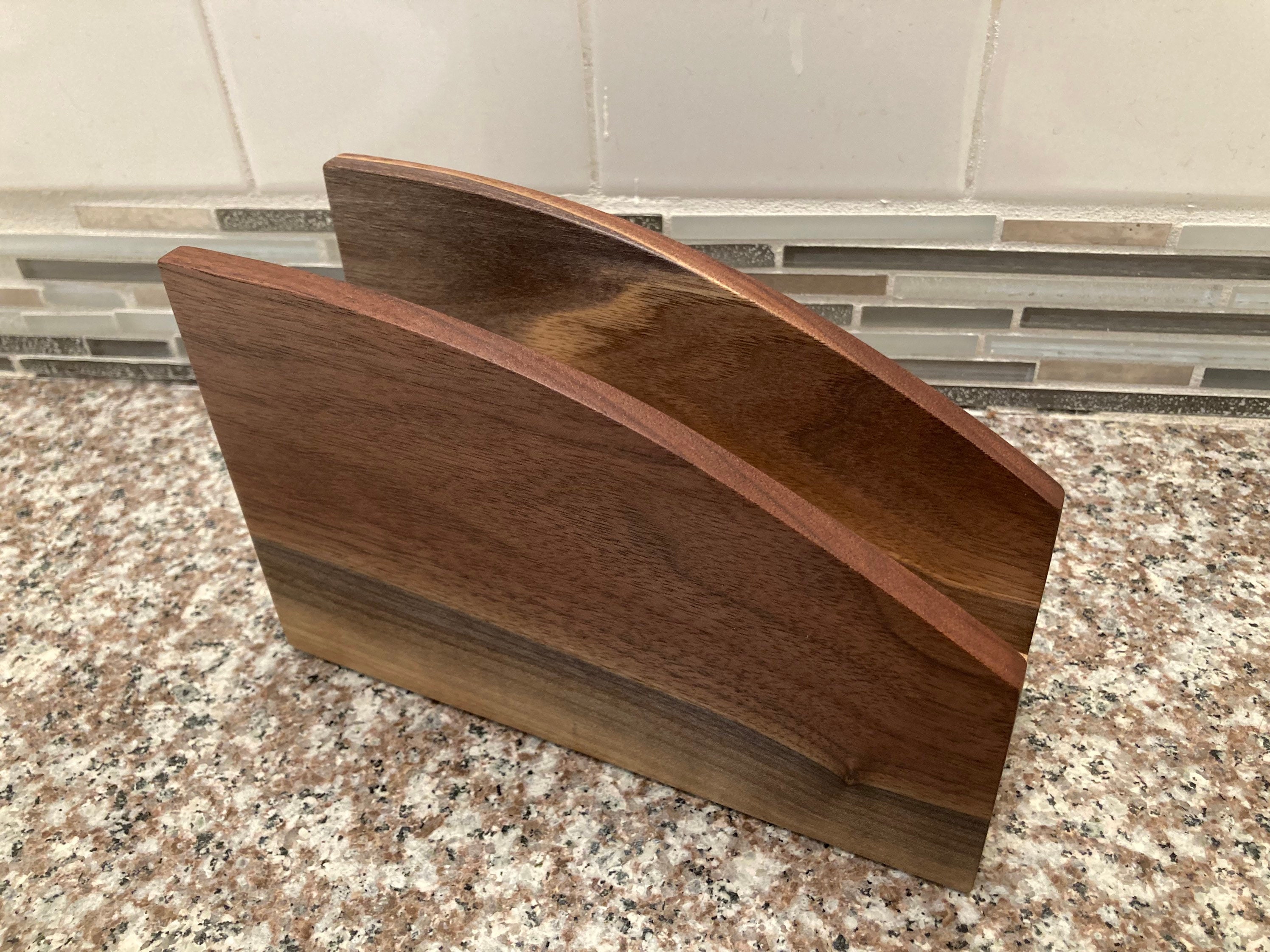 Wooden Napkin Holder Cloth Napkin Holder Paper Napkin Etsy