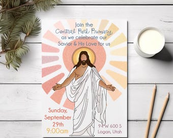 Convite para o programa primário