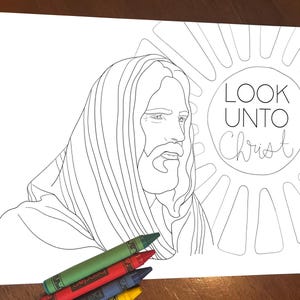 LDS Youth Theme 2025 Coloring Page