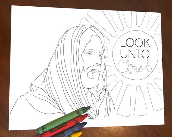 Jesus Christ Lds Coloring Pages Jesus Christ Colouring Pages ClipArt