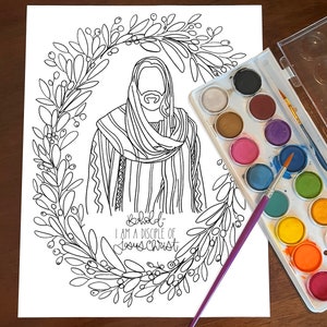 Youth theme 2024 coloring page