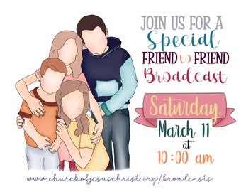 Friend to Friend Invitation