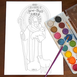 2024 LDS Youth Theme Coloring Page