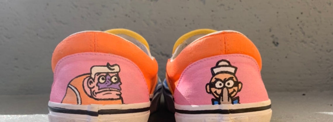 spongebob shoes size 9