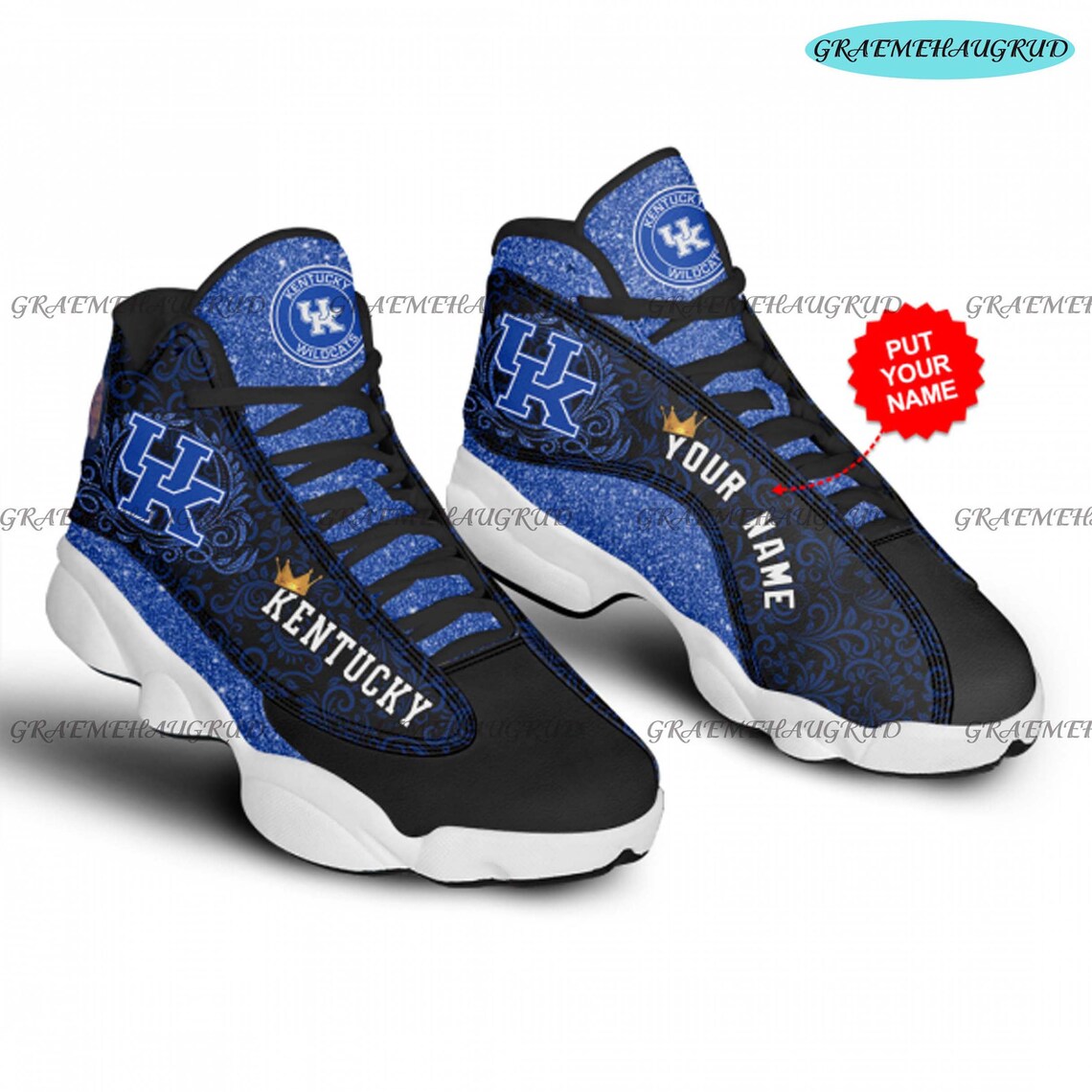 Kentucky Wildcats Air Jordan 13 Basketball Shoes AJ13 Low help Etsy